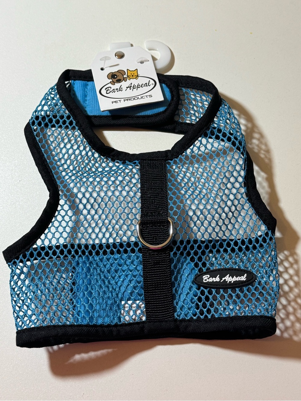 Blue Mesh Pet Harness-Medium